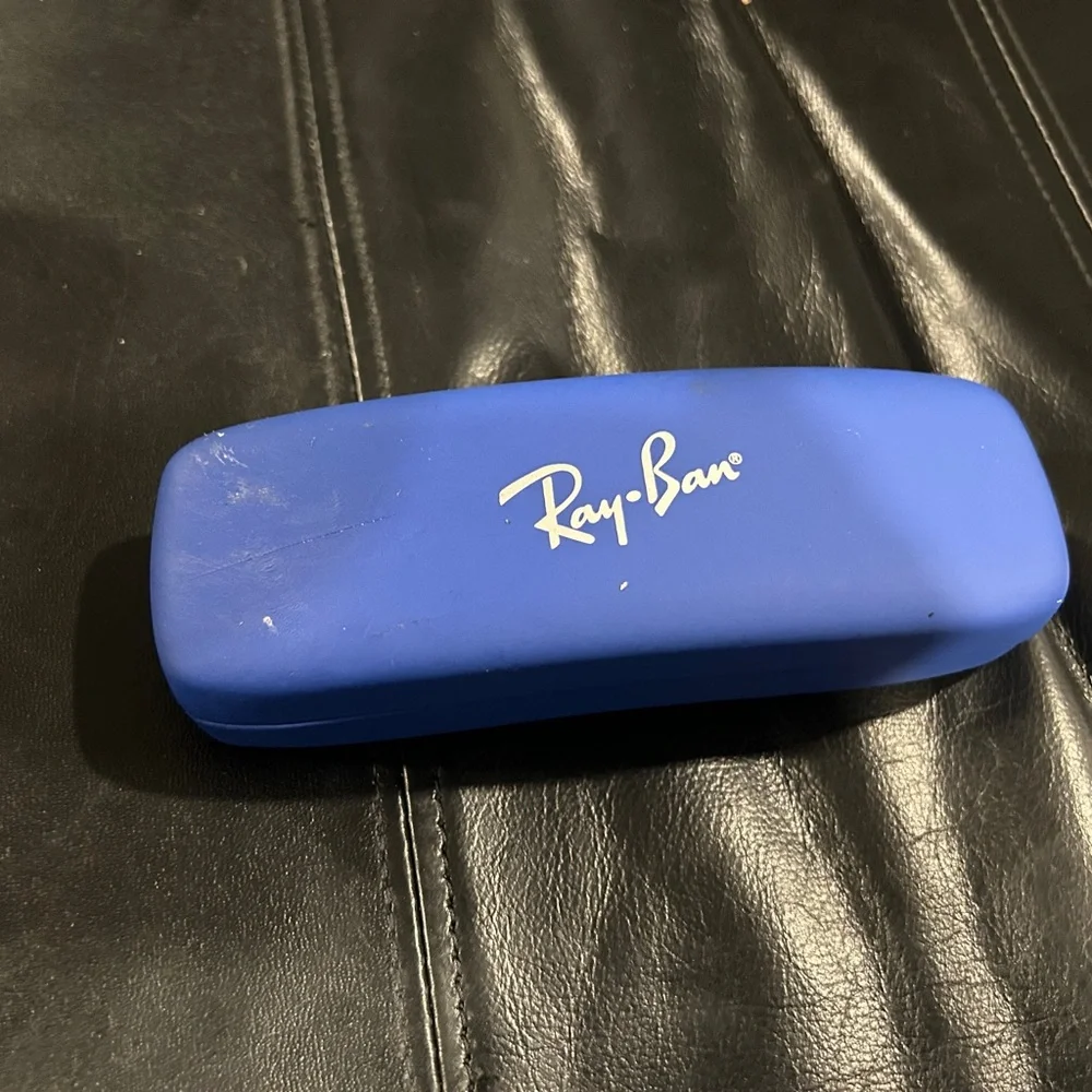 Ray-Ban Vibrant Blue Eyewear Case Frame and case only